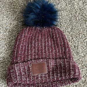 Love Your Melon Pom Beanie